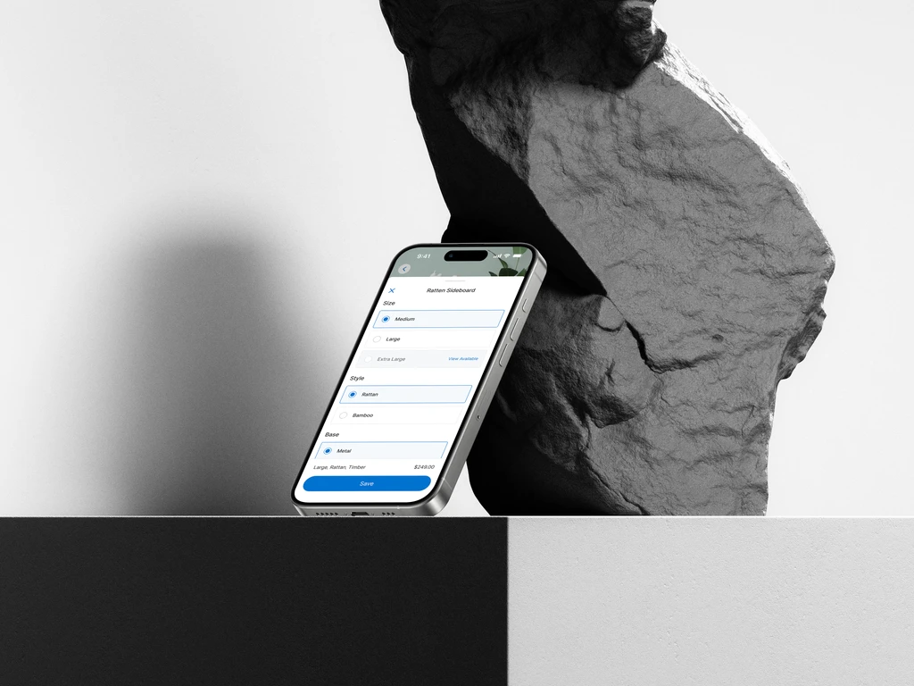 Zeller mobile invoicing interface